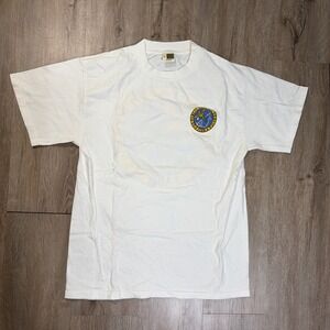 U.S. Public Health Service T Shirt White Mens WearGuard Medium Embroidered